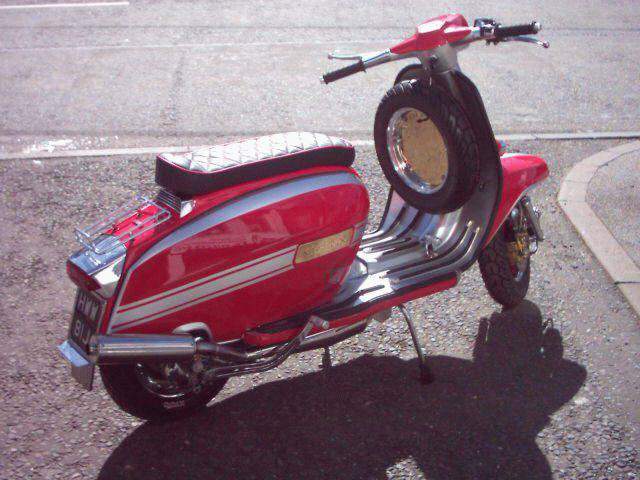 Mr Barber red and silver GP240