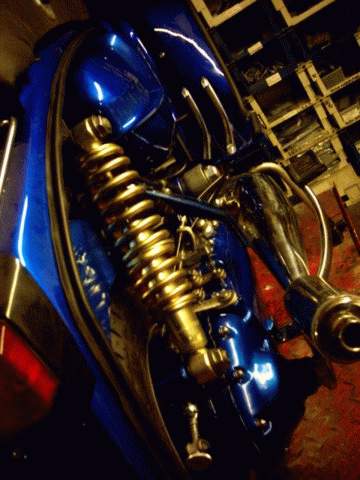 Candy blue Indian GP