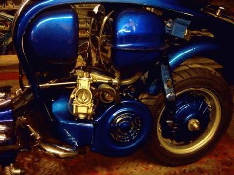 Candy blue Indian GP
