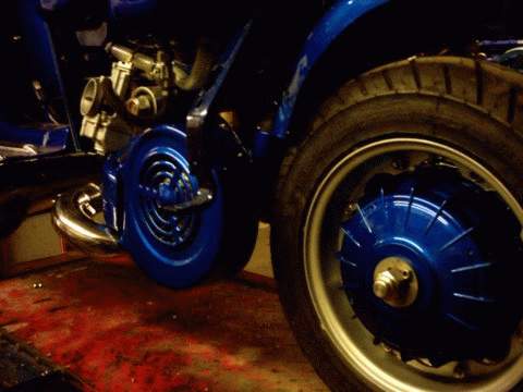 Candy blue Indian GP