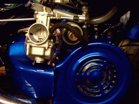 Candy blue Indian GP