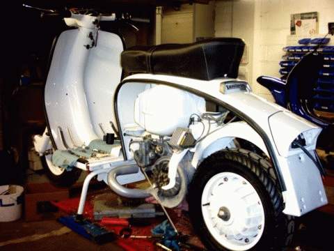 Tony's first Lambretta
