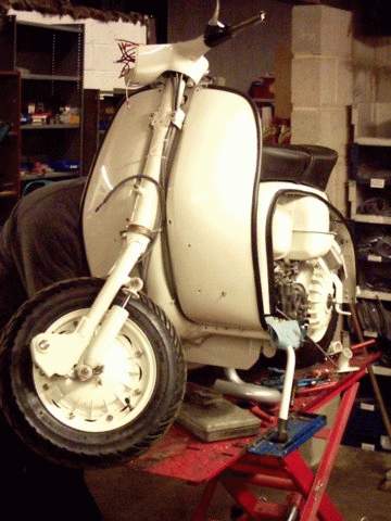 Tony's first Lambretta